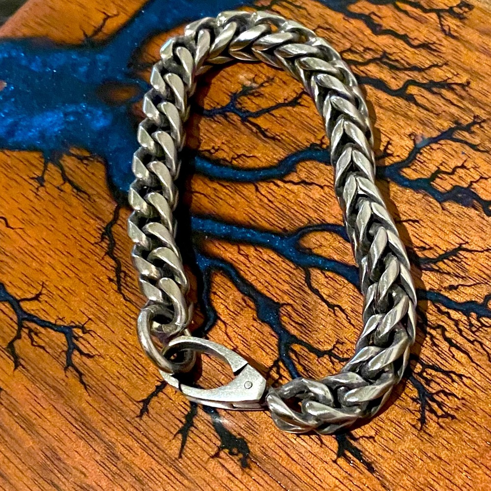 SteveMadden Men’s SS ChainLinkbracelet